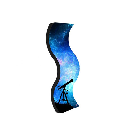 P2.5mm μορφές Bendable δαχτυλιδιών κυμάτων κυλίνδρων οθόνης επίδειξης των εύκαμπτων οδηγήσεων
