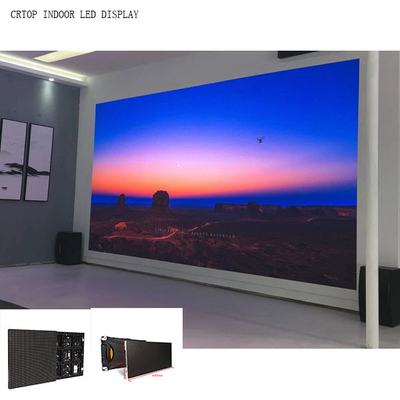 P3mm οθόνη 576X576mm επιτροπής των εσωτερικών οδηγήσεων χυτό κύβος κιβώτιο μεγέθους γραφείου